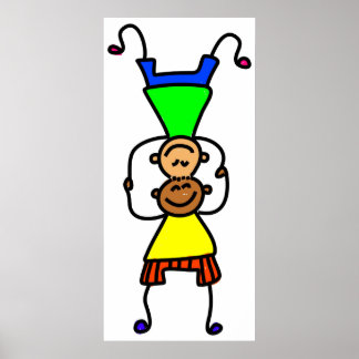 Balancing Kids Poster