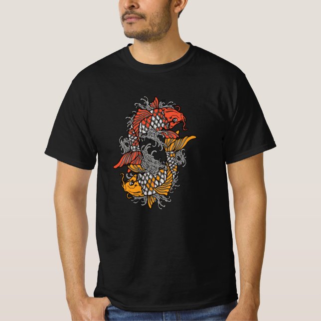 Balancing Koi T-Shirt (Front)