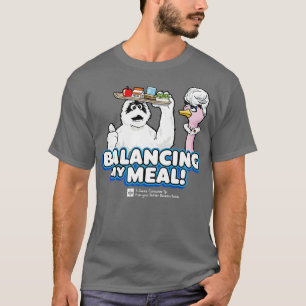 Balancing My Meal Retro PSA Dark T-Shirt