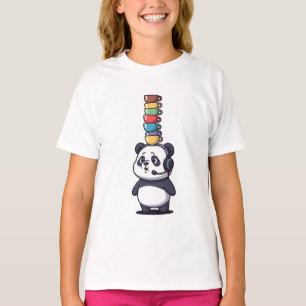 Balancing Panda Gamer Kids T-Shirt