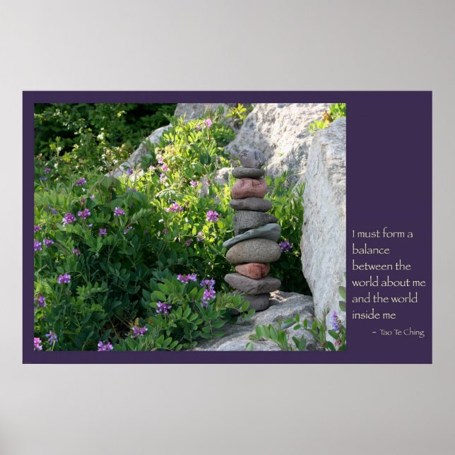 Balancing Rocks (print / canvas) Poster (Front)