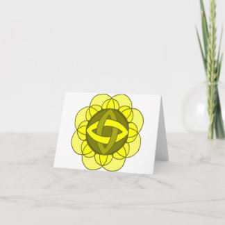 " Balancing the Solar Plexus Chakra" Note Card