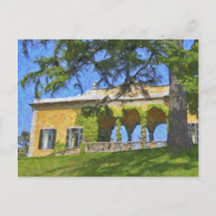 Balbianello Balaustre in Como, Postcard