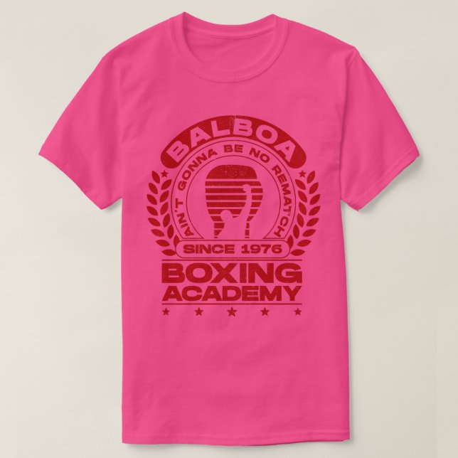 Balboa Boxing Academy V2 T-Shirt (Design Front)