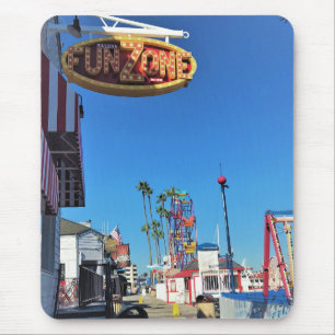 Balboa Fun Zone, Newport Beach, California Mouse Pad