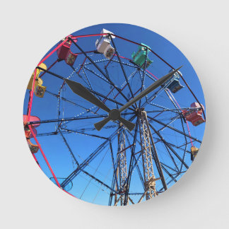 Balboa Fun Zone, Newport Beach, California Round Clock