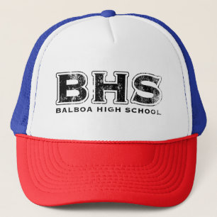 Balboa High School, BHS - Panama Canal Zone Trucker Hat