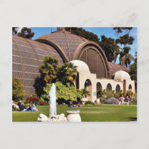 Balboa Park Arboreum San Diego Postcard