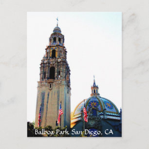 Balboa Park San Diego, CA Postcard