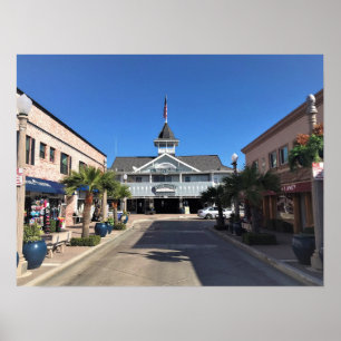 Balboa Pavillion, Newport Beach, California Poster