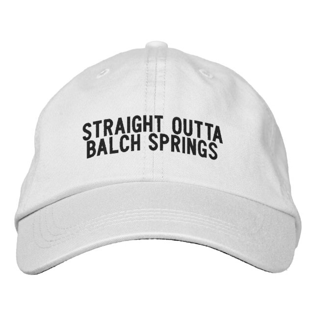 BALCH SPRINGS TEXAS Hat (Front)