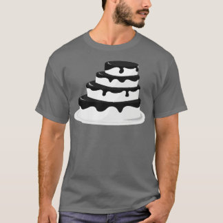 Balck and White Cake T-Shirt