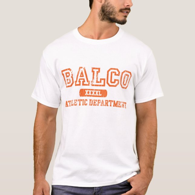 BALCO ATHLETIC DEPARTMENT T-Shirt (Front)