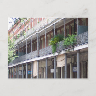 Balconies in the French Quarter Postcard
