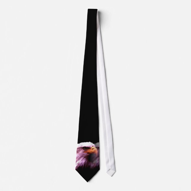 Bald American Eagle Custom Tie (Front)