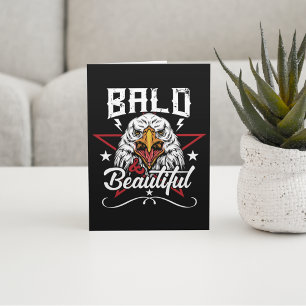 Bald And Beautiful Eagle Card