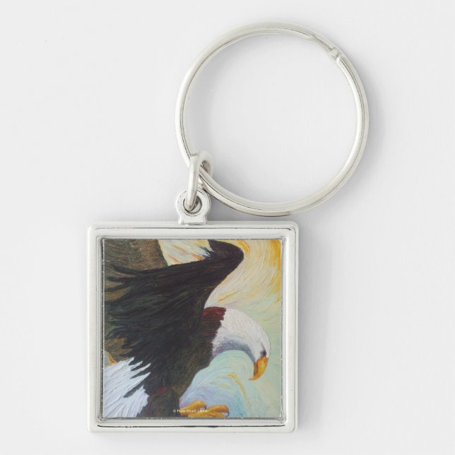 Bald Eagle - A National Treasure Key Chain (Front)