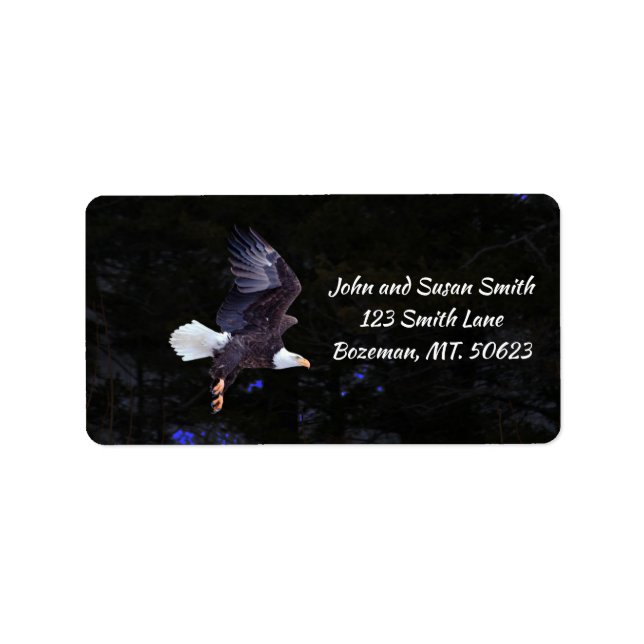 Bald Eagle Address Label (Front)