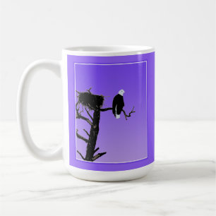 Bald Eagle at Sunset - Original Wildlife Art Coffee Mug