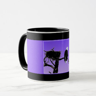 Bald Eagle at Sunset - Original Wildlife Art Mug
