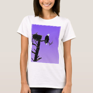 Bald Eagle at Sunset - Original Wildlife Art T-Shirt
