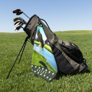 Bald Eagle - Big Bird   Golf Towel