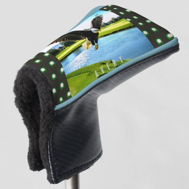 Bald Eagle - Big Bird  Putter Golf Head Cover (3/4 Front)