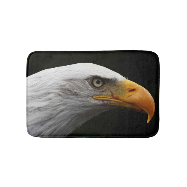 Bald Eagle bmcnm Bath Mat (Front)