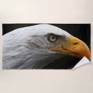 Bald Eagle btcnm Beach Towel