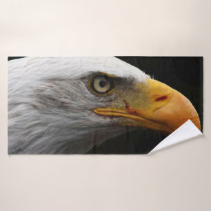 Bald Eagle btm Bath Towel Set