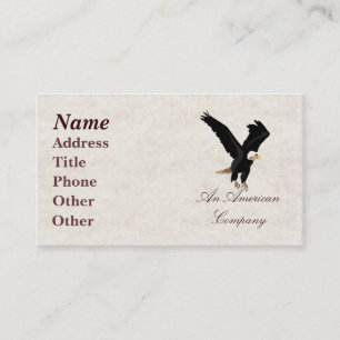 Bald Eagle Business Card