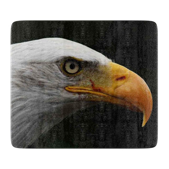 Bald Eagle cbcnm Cutting Board (Front)