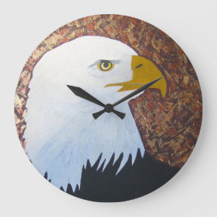 Bald Eagle Clock