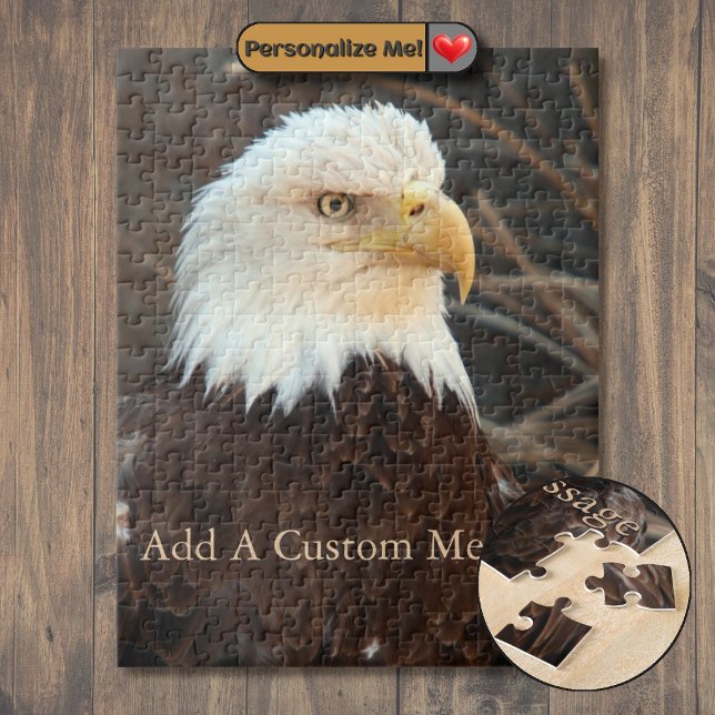 Bald Eagle Closeup Jigsaw Puzzle (Bald Eagle Closeup Jigsaw Puzzle)
