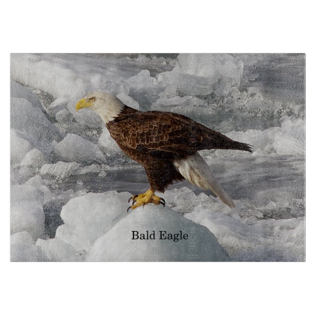 Bald Eagle cutting board (Front)