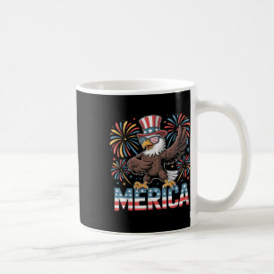 Bald Eagle Dancing ‘merica Tee Funny Patriotic Usa Coffee Mug