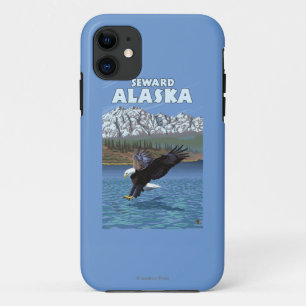 Bald Eagle Diving - Seward, Alaska Case-Mate iPhone Case