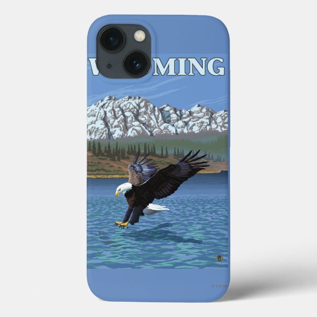 Bald Eagle Diving - Wyoming Case-Mate iPhone Case (Back)