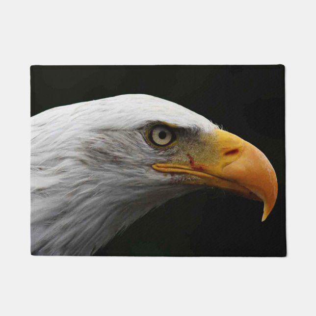 Bald Eagle dmcna Doormat (Front)