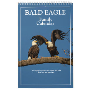 Bald Eagle Family Calendar