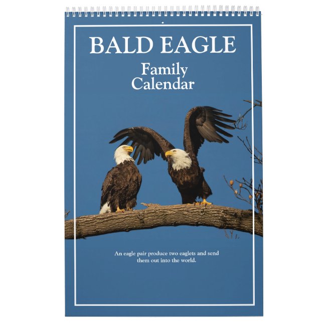 Bald Eagle Family Calendar (Cover)