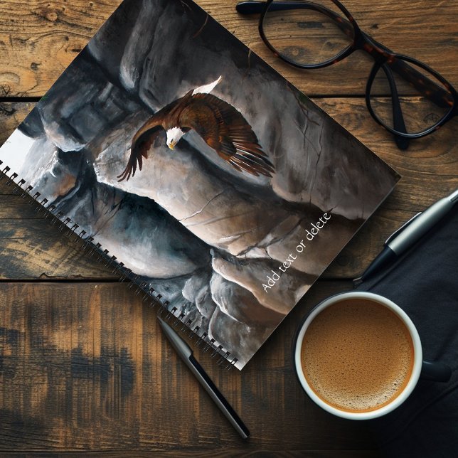 Bald Eagle Flight Rocks Notebook (Creator Uploaded)
