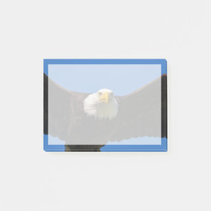 Bald Eagle Flyby Up Close Post-it Notes