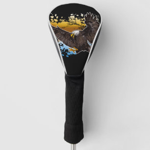 Bald Eagle Golf Head Cover