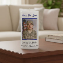 Bald Eagle Gone Too Soon Memory Candle