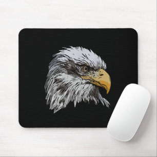 Bald Eagle Graphic American National Symbol Animal Mouse Pad