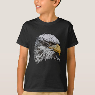 Bald Eagle Graphic American National Symbol Animal T-Shirt