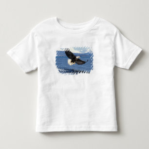 bald eagle, Haliaeetus leuccocephalus, in flight Toddler T-Shirt