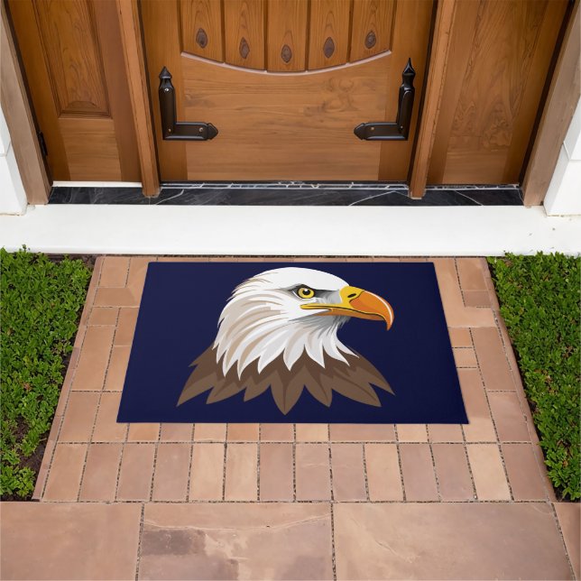 Bald eagle head doormat (Outdoor)