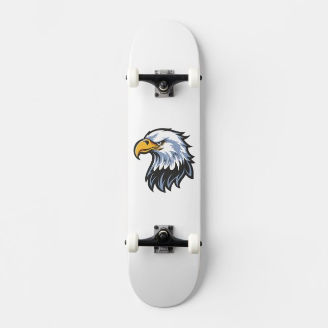 Bald Eagle Head Skateboard (Front)